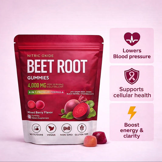 Nitric Oxide Beetroot Gummies